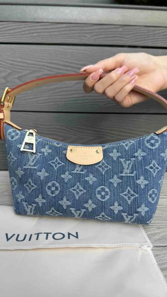 Louis Vuitton Hills Pochette Monogram Denim новая, в наличии