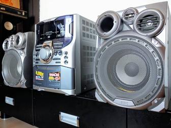 Продам мощный японский музыкальный центр JVC, колонка, караоке