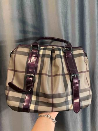 Сумка Burberry в клетку