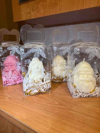 Свечи ручной работы к новому году