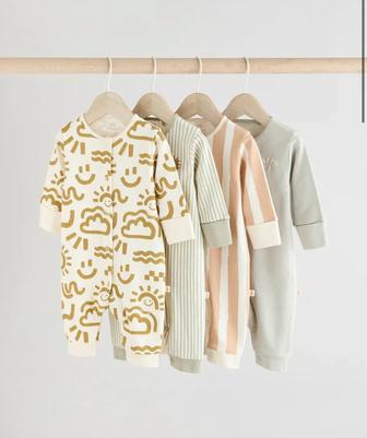 Комплект Боди, комбинезон NEXT baby 4 шт