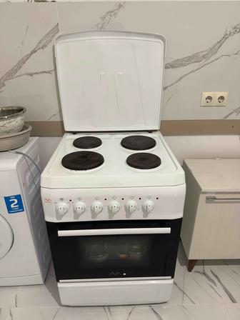 Электрический газ плита