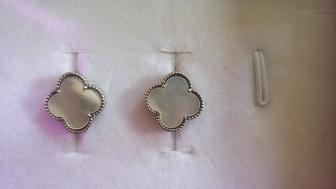 Серьги серебро 926 с перламутром