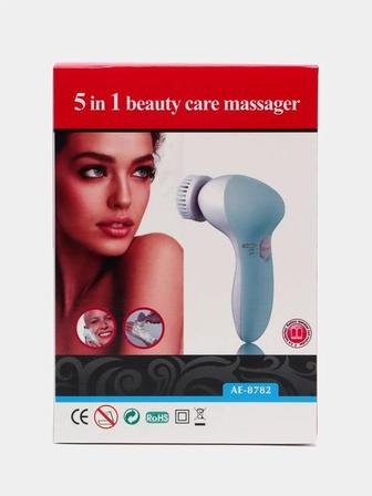 Массажер для ухода за лицом 5 в 1 AE-8782 (новый)