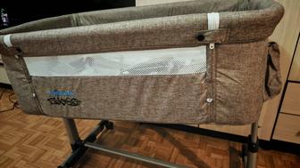 Детская приставная кроватка