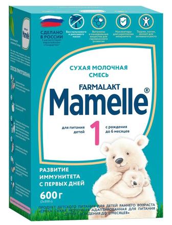 Молочная смесь Mamelle 1 с рождения до 6 месяцев