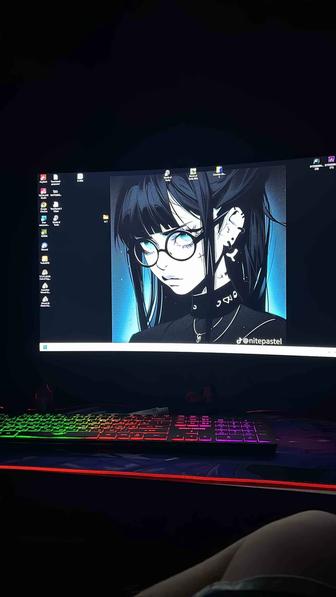 Продам пк игровой монитор клаву наушники отдам вместе с ним