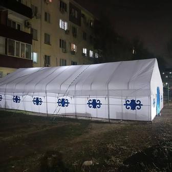 Палатка на 120 человек