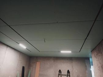 Монтаж гипсокартона