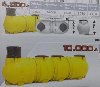 Мега емкости от 6 до 100 кубов