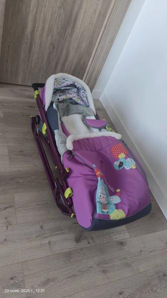 Санки-коляска Nika Kids