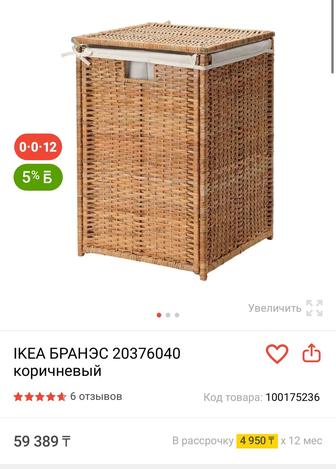 Корзина ikea