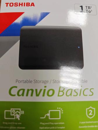 Продам внешний переносной жесткий диск Toshiba 1TB