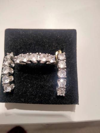 Комплект серьги и кольцо