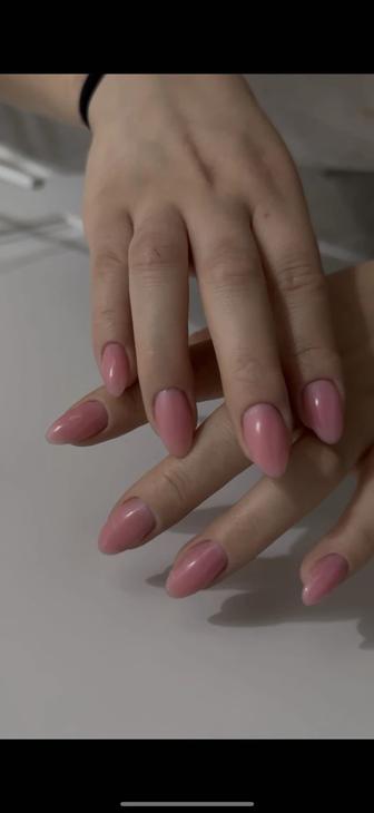 Маникюр гель покрытие