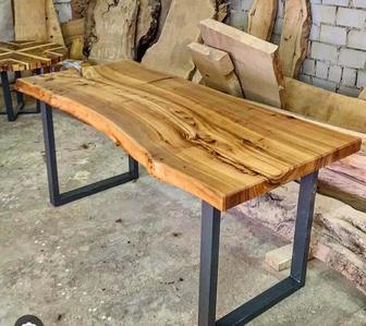 Изготовления из слэбов изделия , столы , зеркала , двери, и другое Плотник