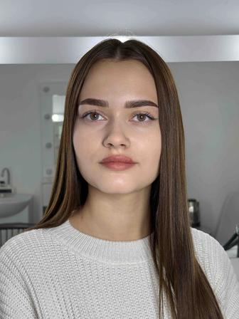 коррекция и окрашивание бровей