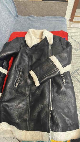 Дубленка средней длины