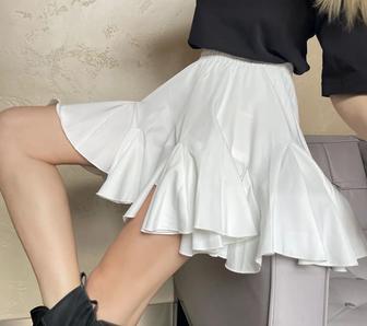 Юбка летняя с волонами