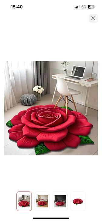 Продам коврик в виде розы.Есть расцветки.Обращайтесь в личное сообщение