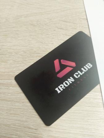 Продам абонемент Iron club