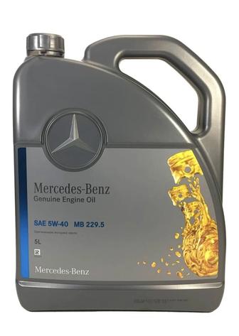Моторное масло Синтетическое Mercedes-Benz MB 5W-40 5 л
