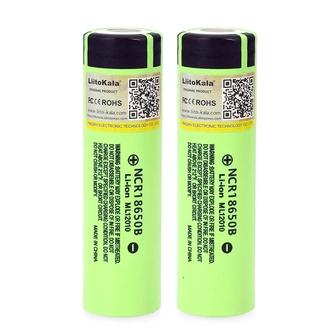 Аккумуляторы LiitoKala NCR 18650 B, Li-ion, 3200-3400mAh