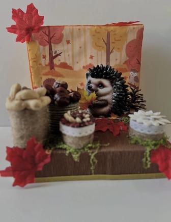 Осенние подделки в школу / садик