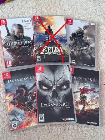 Продам игры Nintendo Switch