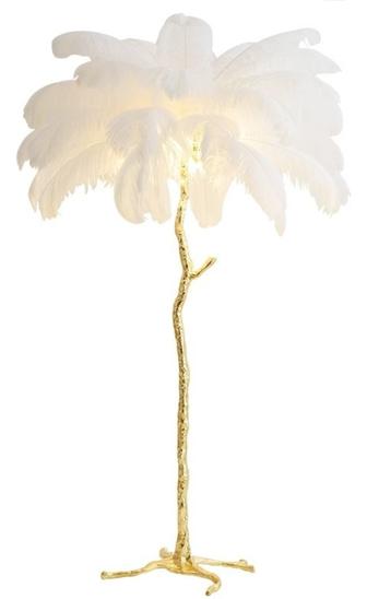 Напольная лампа KaliHome Перья