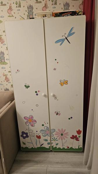 Шкаф платяной для одежды, детский