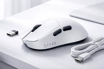 Беспроводная игровая мышь AJAZZ AJ179 White (PAW3311)