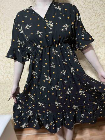 Женское летнее платье. PLUS SIZE