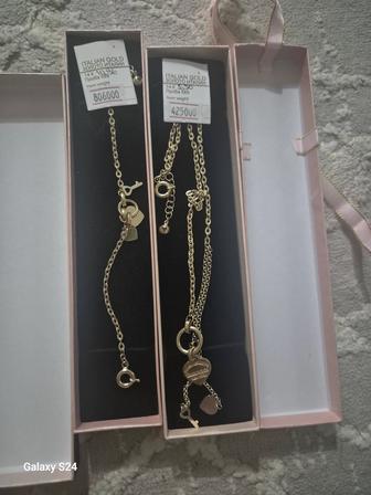 Золото браслет и колье