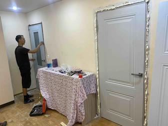 Установка межкомнатных и дверей Алматы