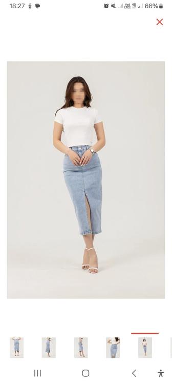 продам джинсовую юбку