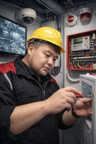 Установка видеонаблюдения