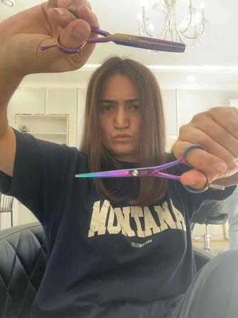 Стрижка покраска(сложное окрашивание прическа)