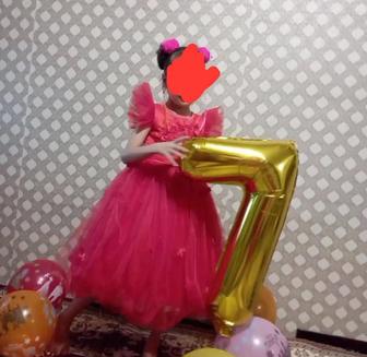 Детские платья красный