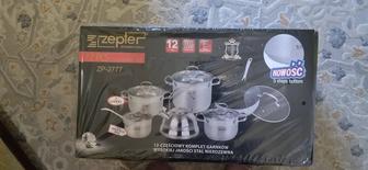 Продам со скидкой новый набор кастрюль Zepter ZP-3777, нержавеющая сталь, 1