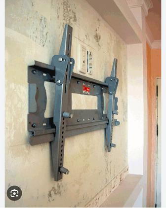 Установка телевизоров на стену