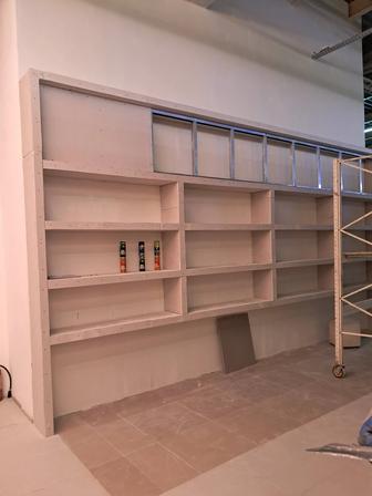 Монтаж гипсокартона