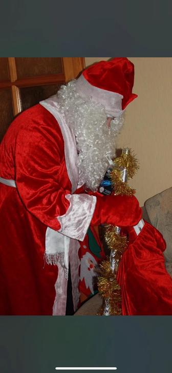 Прокат костюма деда мороза