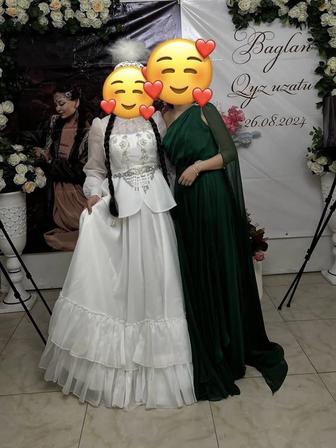 Продам изумрудное вечернее платье