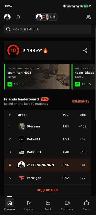 Faceit аккаунт