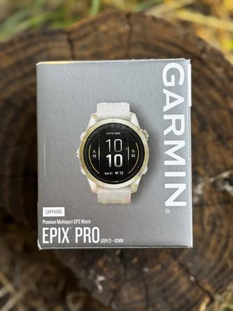 Новые смарт-часы Garmin EPIX PRO (GEN 2) Sapphire Edition, Soft Gold