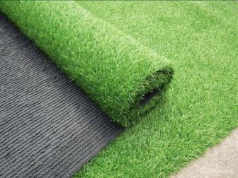 Искусственый газон монтаж