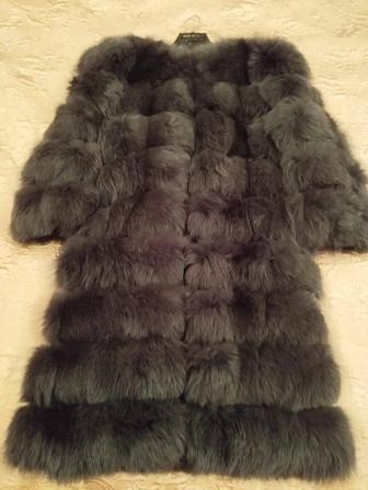 Шуба песец новая продам или обмен золотые украшения