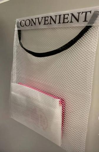 Органайзер для хранения пакетов кухонный подвесной 1-шт