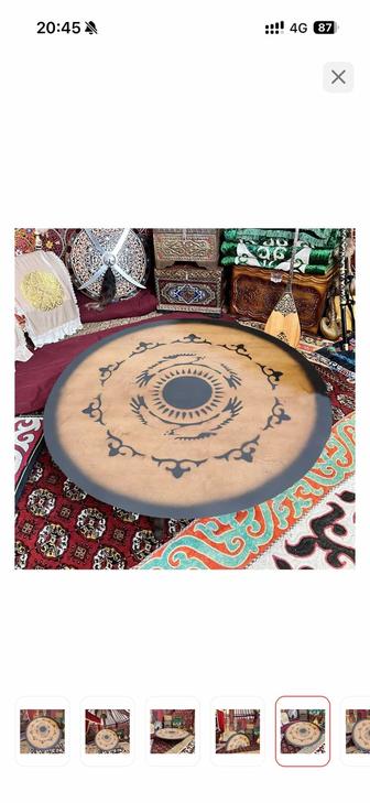 Стол казахский круглый